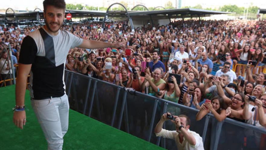 Antonio José, ganador de La Voz 3, será uno de los participantes en el concierto de Carrefest.