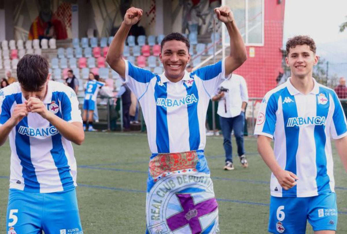 Nico Ruiz, a la derecha. |  RCD