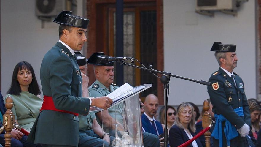 Toma de posesión del nuevo jefe de la Guardia Civil en la Comunidad de Madrid, el general Francisco Almansa