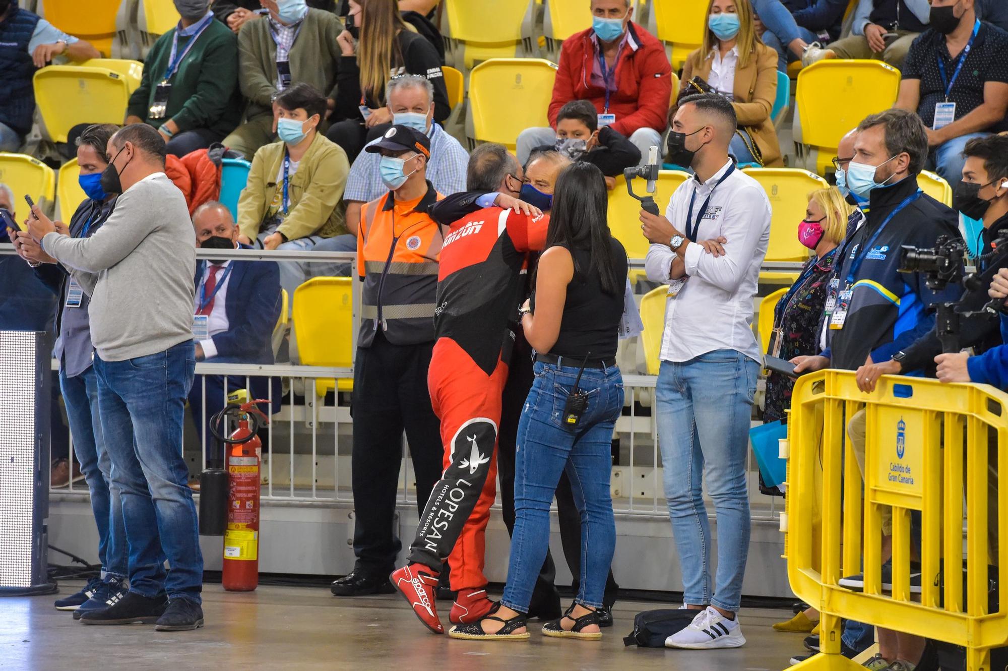 Ceremonia de inauguración en el 45º Rally Islas Canarias en el Gran Canaria Arena