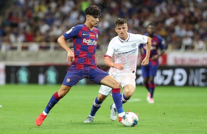 Imágenes del primer partido de pretemporada del FC Barcelona contra el Chelsea, amistoso correspondiente a la Rakuten Cup y disputado en el estadio Saitama.