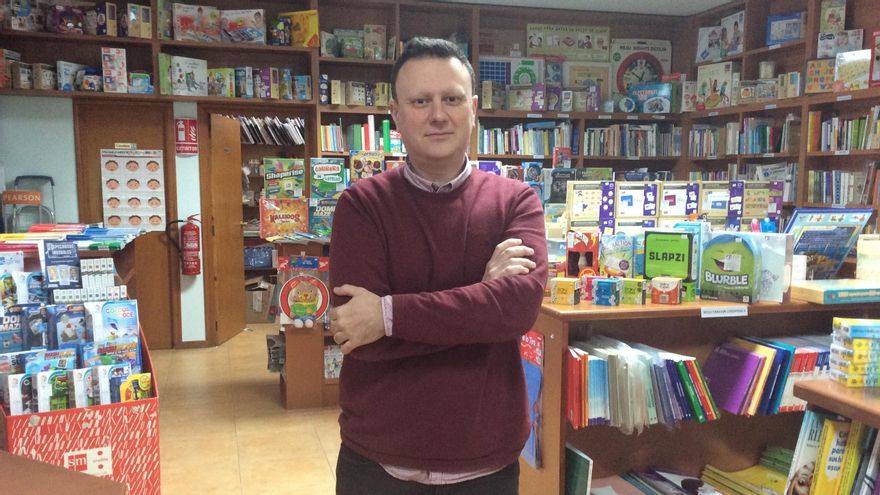 Javier Vilanova, responsable de la librería ITES.