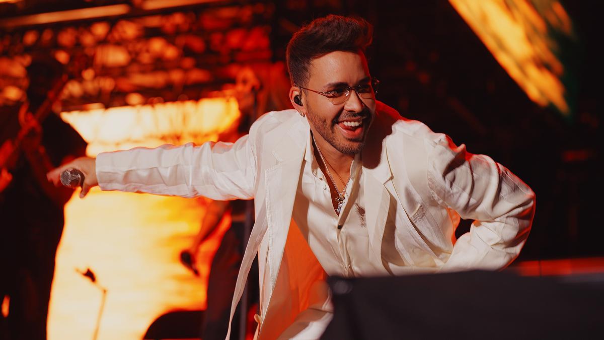 Romeo Santos y Prince Royce, en Santa Cruz de Tenerife, en imágenes
