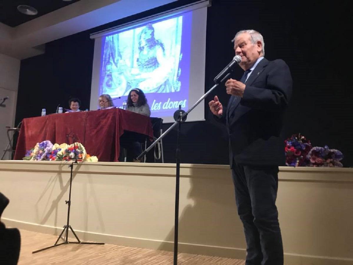 Rodolfo Márquez a la sala de la Societat Coral Erato