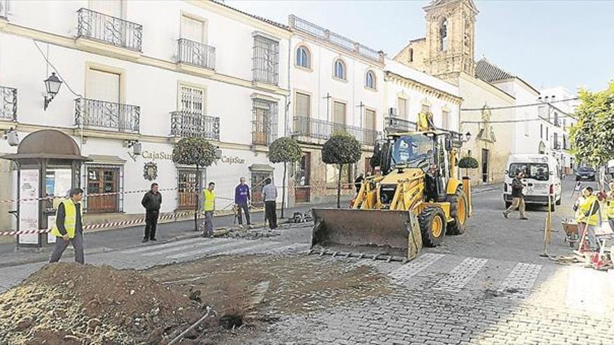 Dos plazas y una calle del casco histórico serán semipeatonales