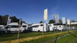 El nuevo camping para autocaravanas de Samil, sin licencia, no abrirá este año
