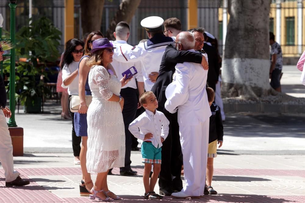 La Armada rinde homenaje a los que dieron su vida por España en el día de la Virgen del Carmen