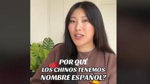 Razón por la que los ciudadanos chinos tienen nombres españoles