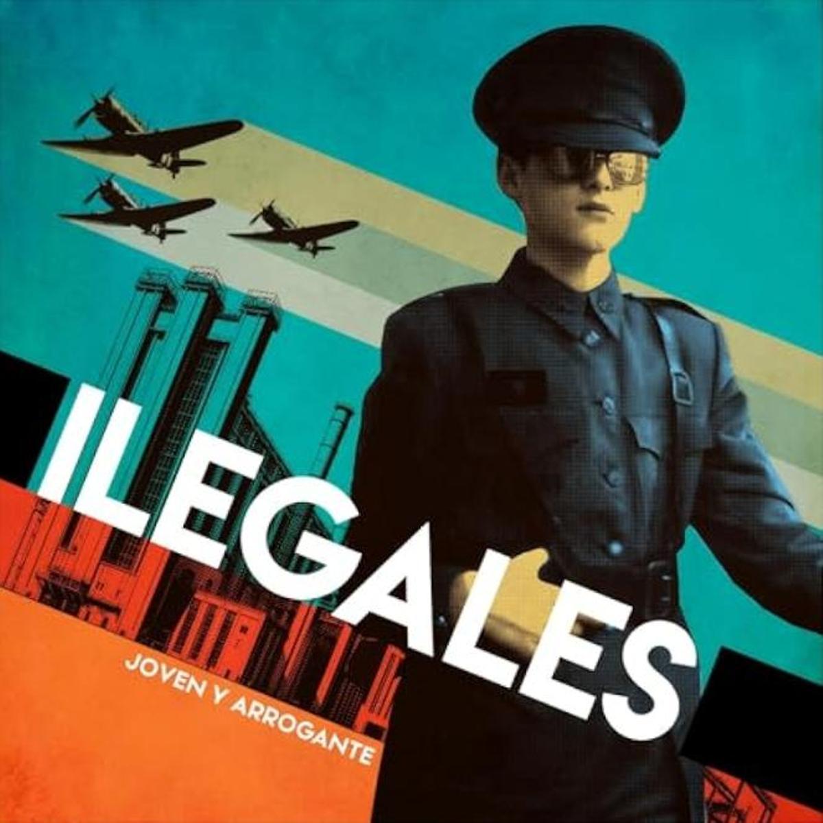 Portada del último disco de Ilegales, 'Joven y arrogante'.