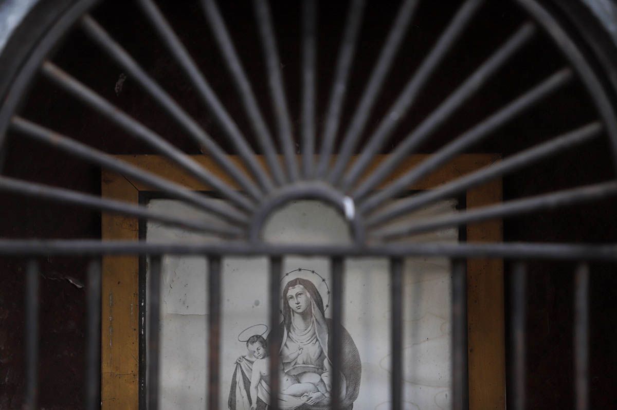 El altar de San Rafael de la Calle Lineros