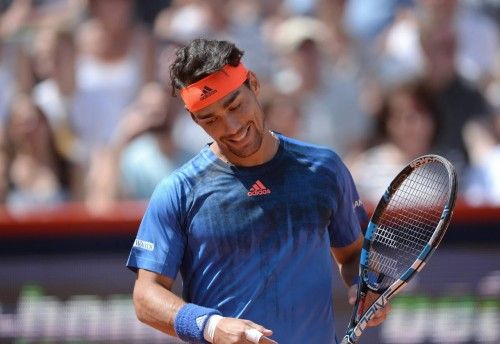 Torneo de Hamburgo. Nadal vence a Fognini 7-5 y 7-5.