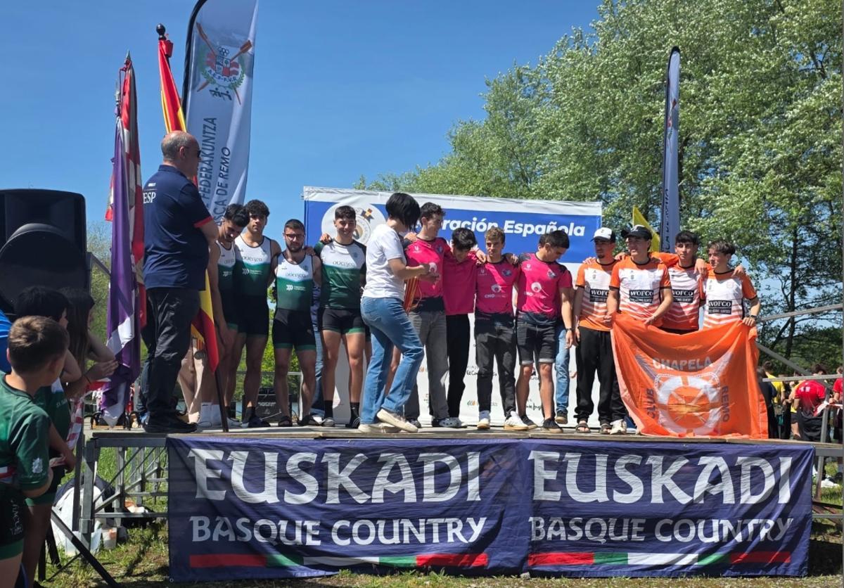 Las medallas de O Morrazo en el LXXXIII Campeonato de España de Bateles, en Leguitano (Álava) Las medallas de O Morrazo en el LXXXIII Campeonato de España de Bateles, en Leguitano (Álava)