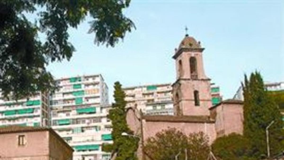 Silueta de la parroquia 8 El edificio se restauró en 1998.