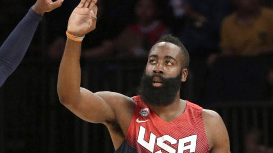 James Harden, alero de EEUU.