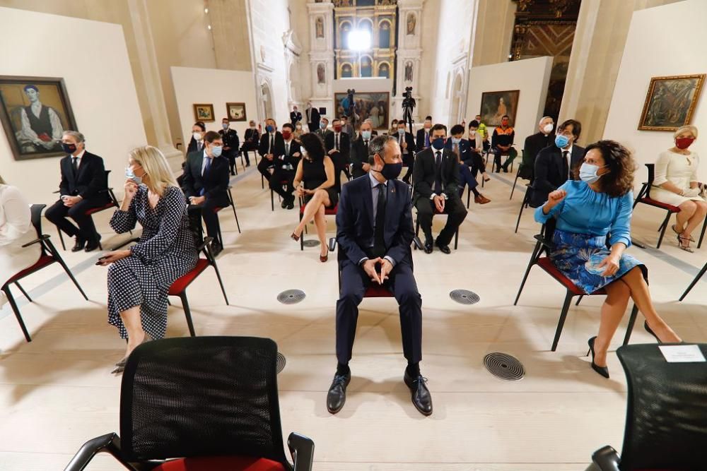 Acto institucional por el Día de la Región de Murcia en la iglesia de San Esteban