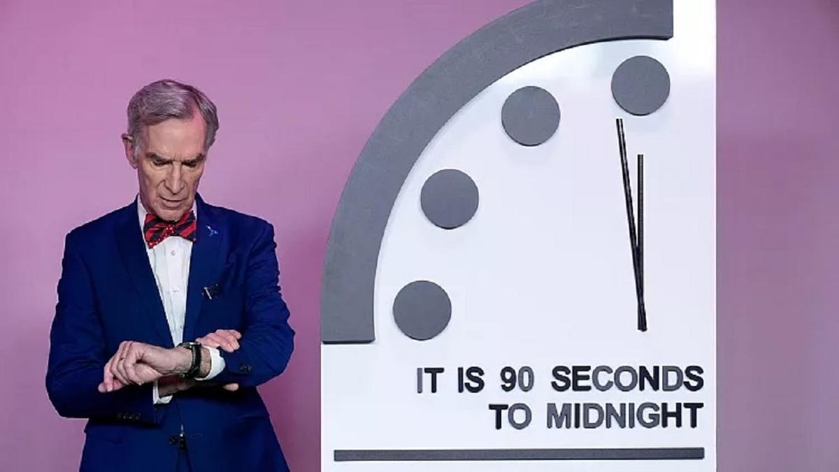 El Reloj del Fin del Mundo se acerca cada vez más a la medianoche
