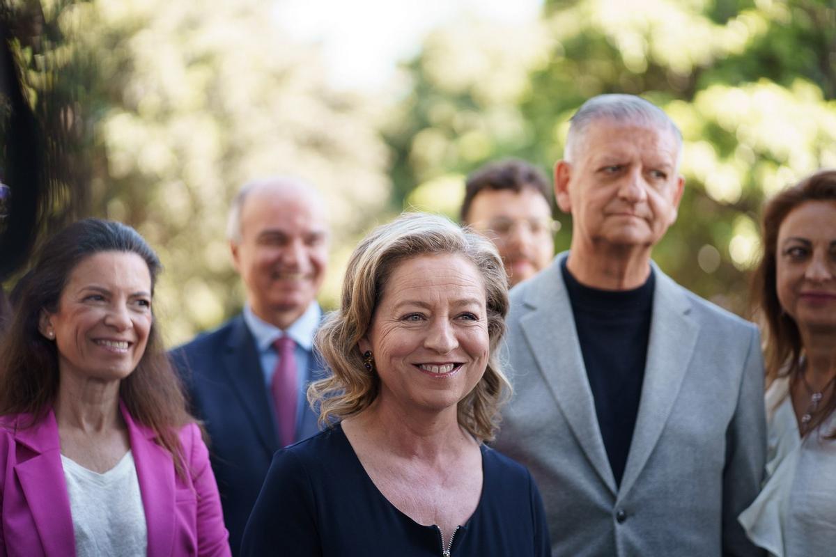 Imagen del registro de la lista de CC al Parlamento de Canarias, que encabeza Ana Oramas.