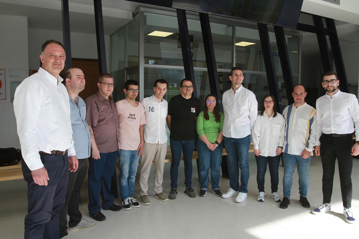 Algunos de los participantes en la cita.
