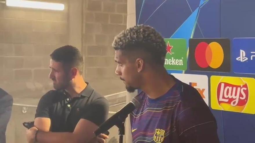 Araujo: “No es excusa, pero lo de Pubill es un penalti claro”