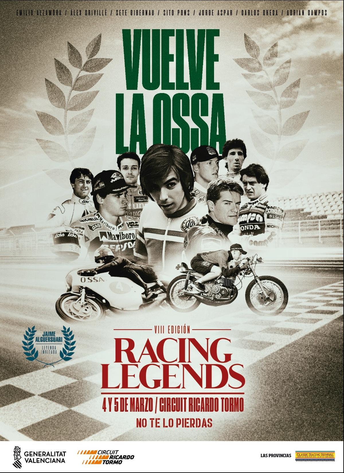 Cartel del Legends Racing