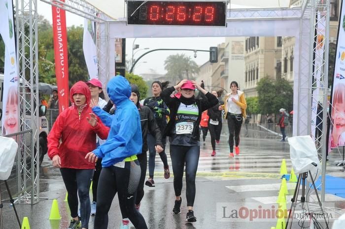 Llegada IV Carrera de la Mujer en Murcia (I)