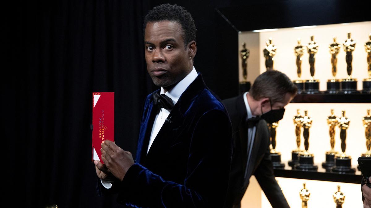 Chris Rock, antes de la gala.