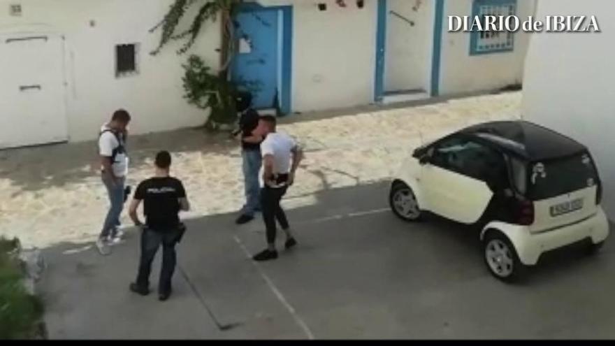 Operación de la Policía Nacional en Ibiza con varios detenidos contra el tráfico de drogas