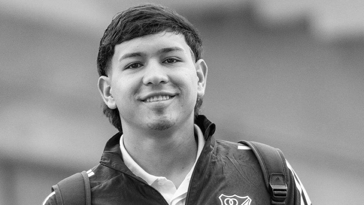 Santiago Castrillón (QEPD), jugador de Millonarios