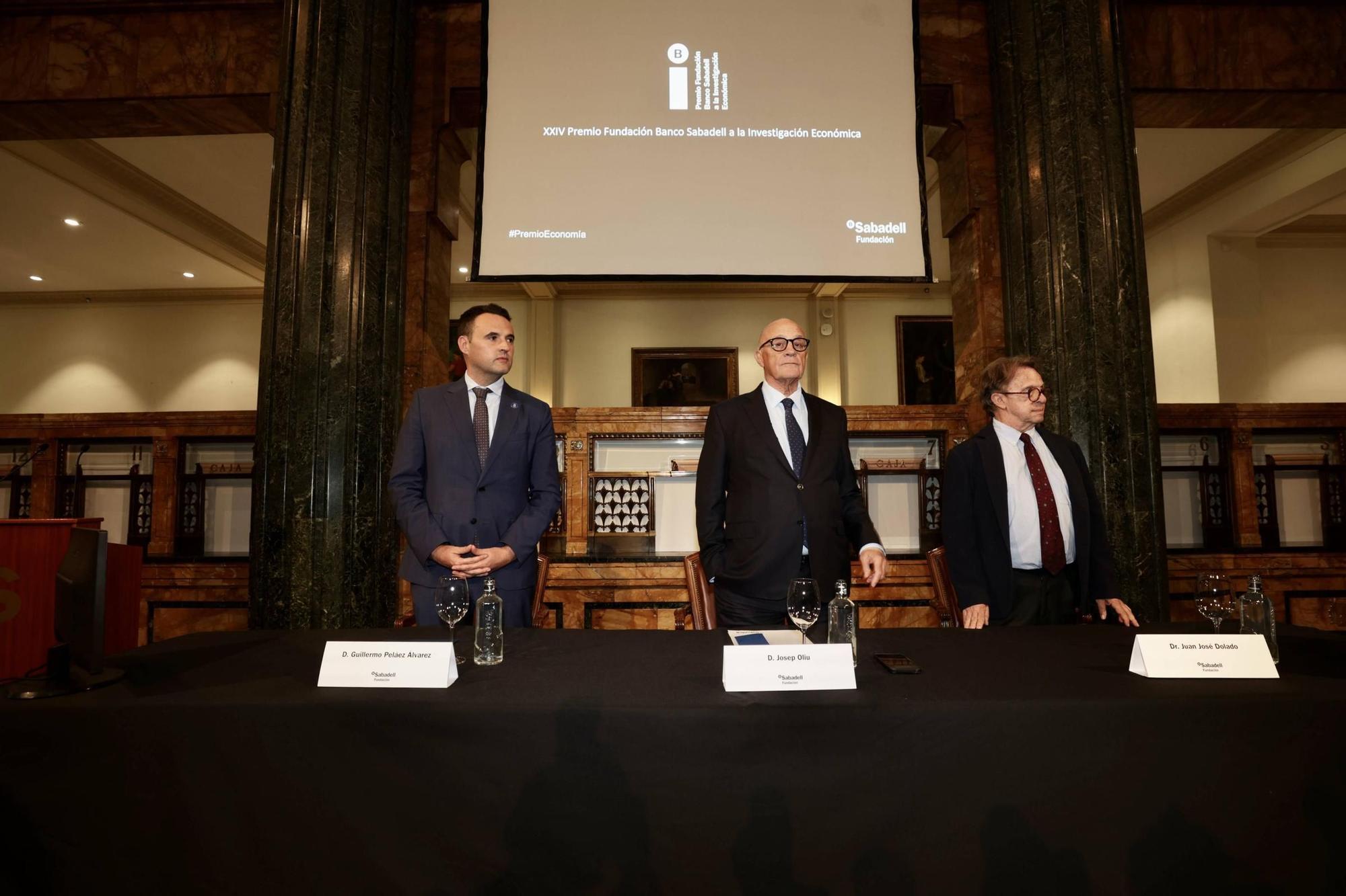 Entrega del XXIV Premio de la Fundación Banco Sabadell