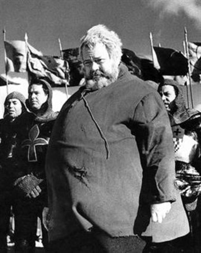 Orson Welles, en ’Campanadas a medianoche’.