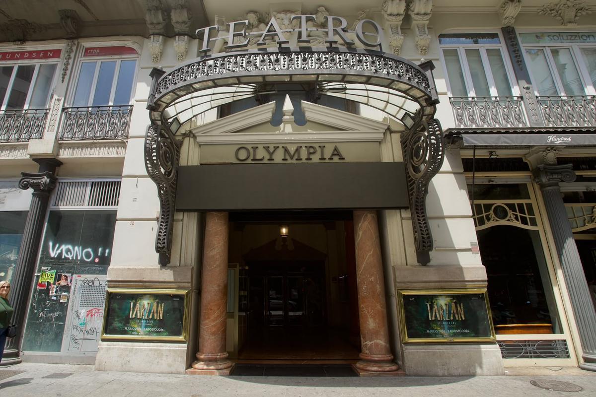 El Teatro Olympia también esconde restos fosilizados