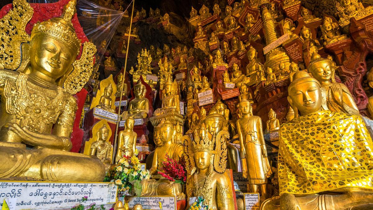 Cuevas de Pindaya, más de 8.000 estatuas de Buda esperan al visitante en la próxima Expedición VIAJAR a Myanmar