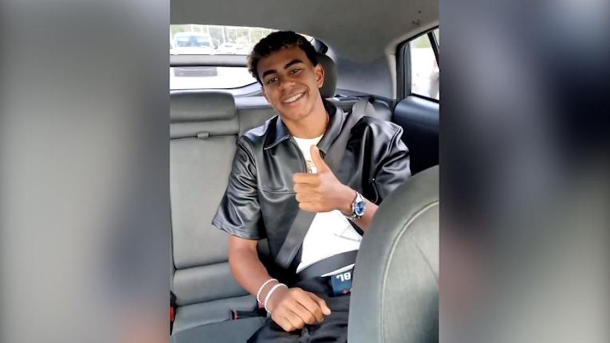 El gesto de Lamine que aplauden las redes