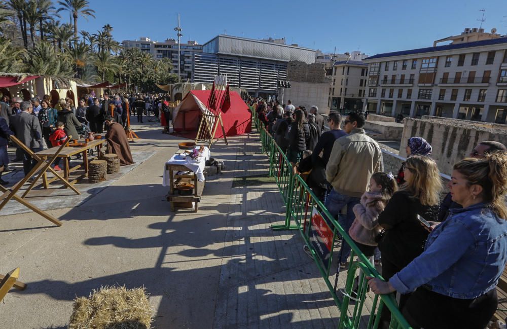 Los Reyes Magos en el Belén Viviente de Elche