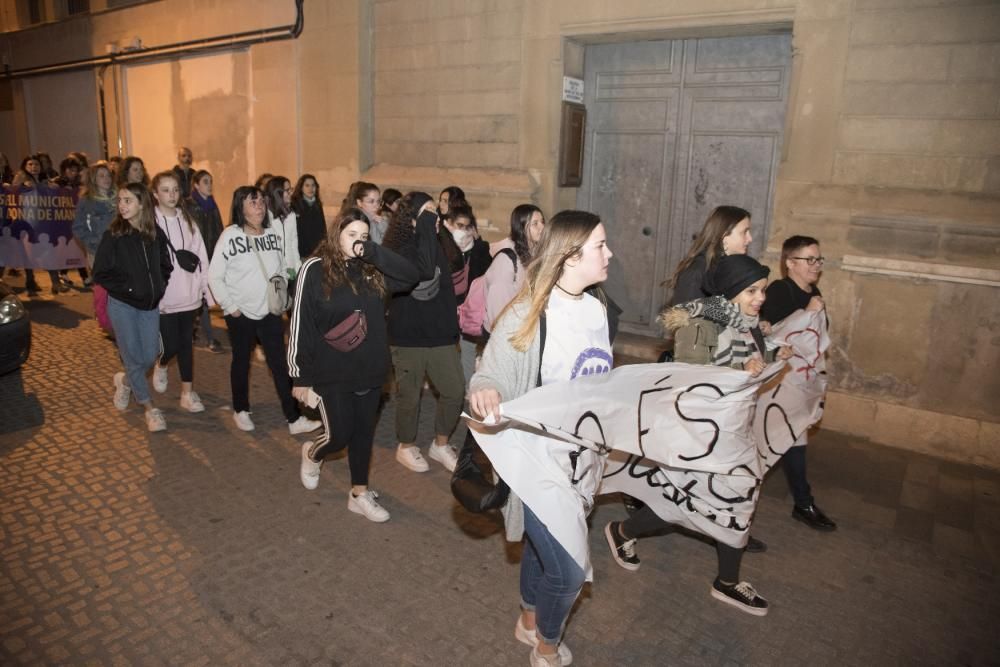 Manifestació contra la sentència de la violació a