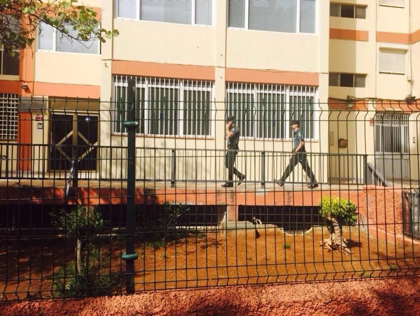 Registro de la sede de la Federación tinerfeña en Santa Cruz.