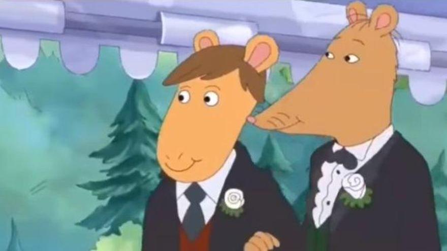 La serie infantil &#039;Arthur&#039; celebra una boda gay