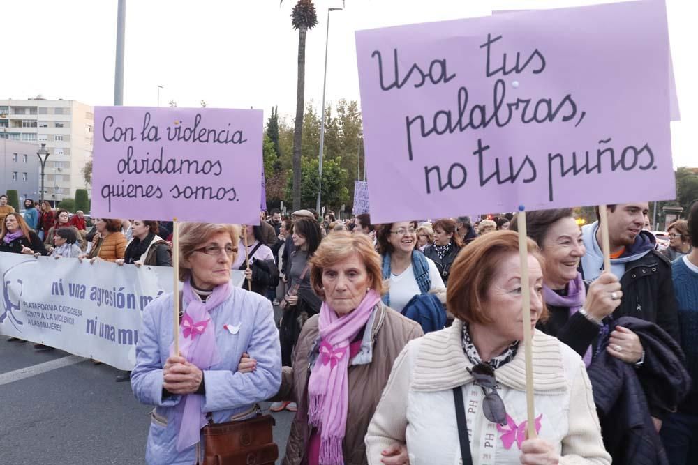 25N Manifestación contra la violencia hacia las mujeres.