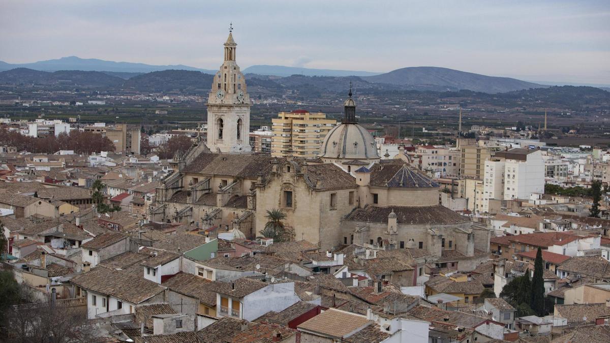 El casco antiguo de Xàtiva.