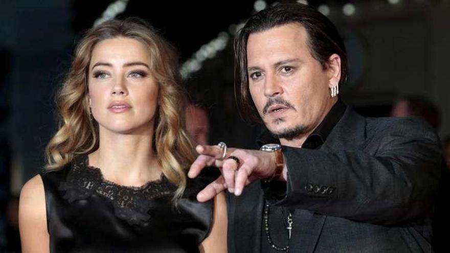 Johnny Depp y Amber Heard en una de sus últimas apariciones públicas.