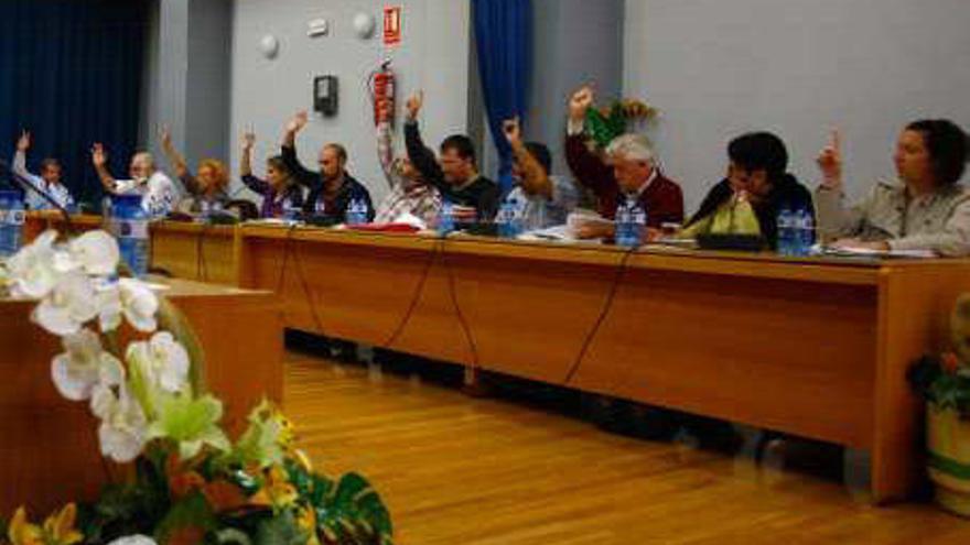 Pleno en el que Carratalá se abstuvo de pedir el cierre de la planta.