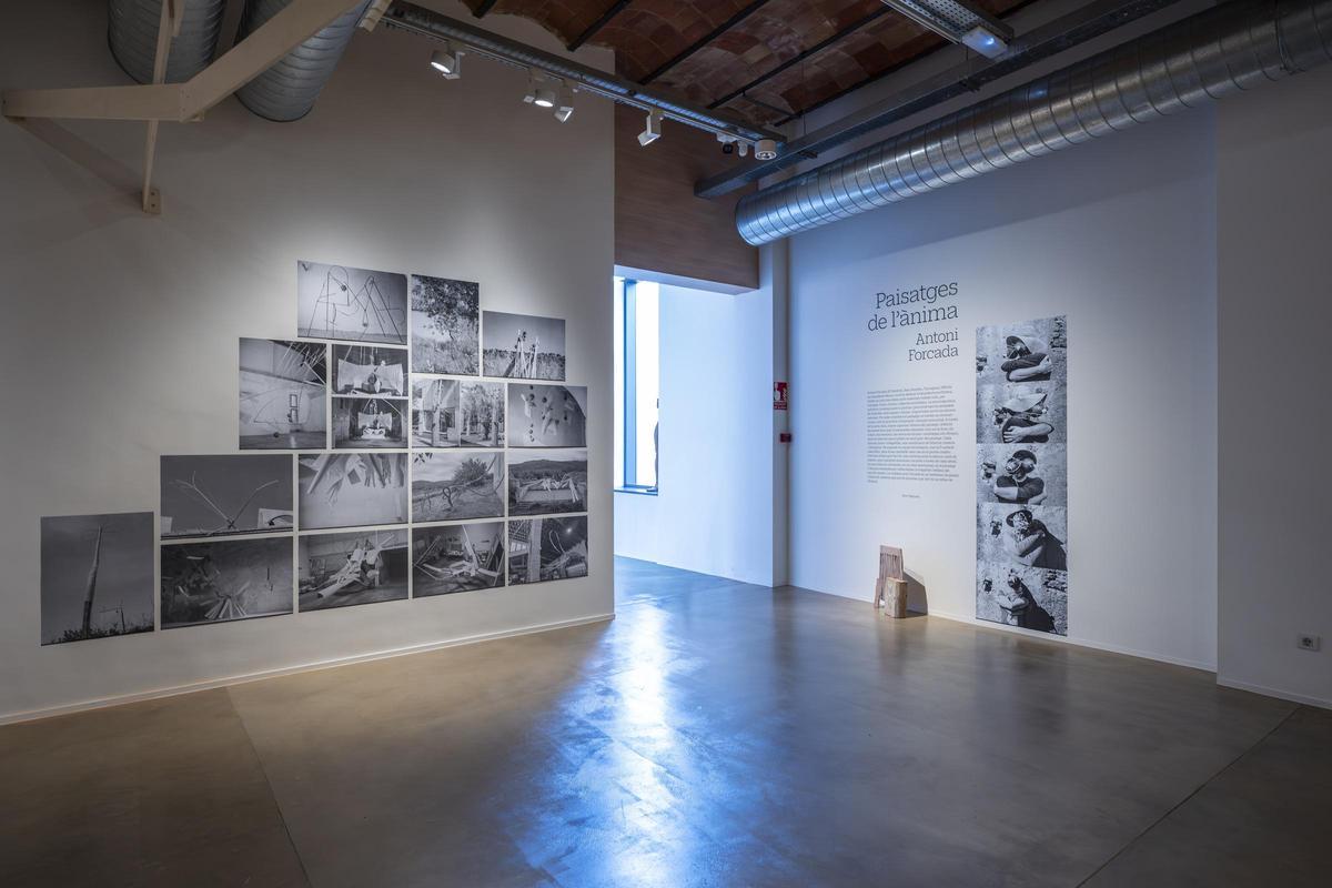 L'entrada a la instal·lació d'Antoni Forcada.