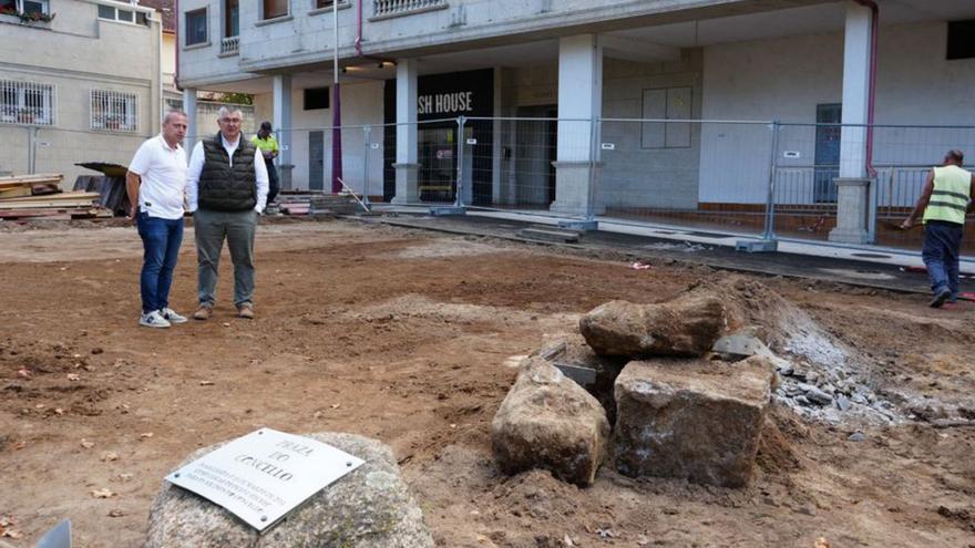 Miguel Castro y David Castro, en uno de los parques. |  FdV