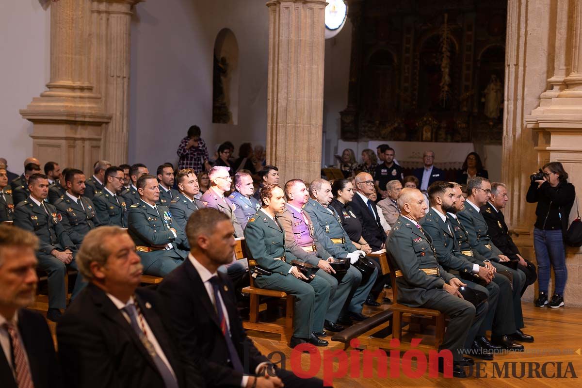 Celebración de la patrona de la Guardia Civil en Caravaca