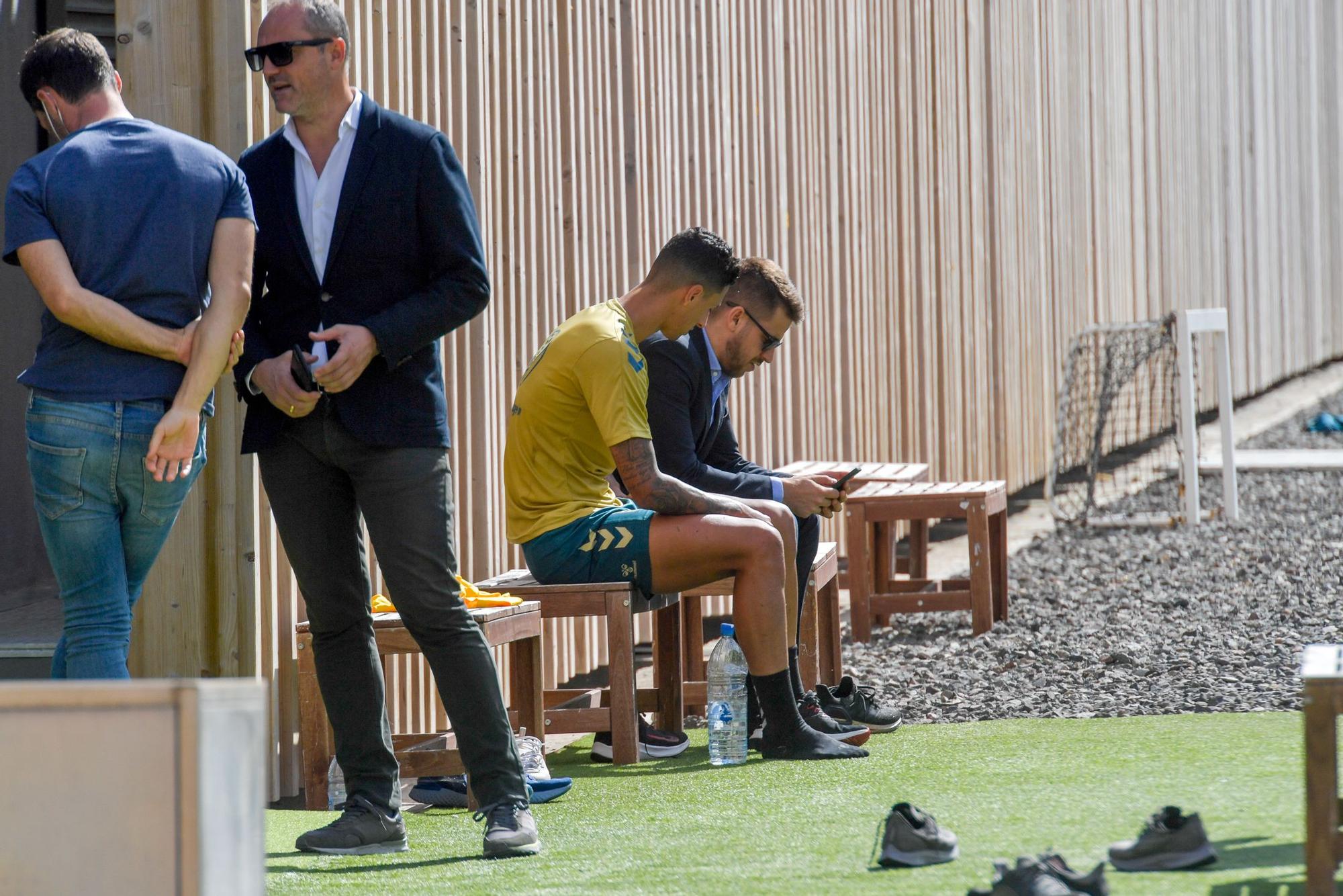 La UD retoma el trabajo en la Ciudad Deportiva tras la derrota ante el Real Zaragoza.