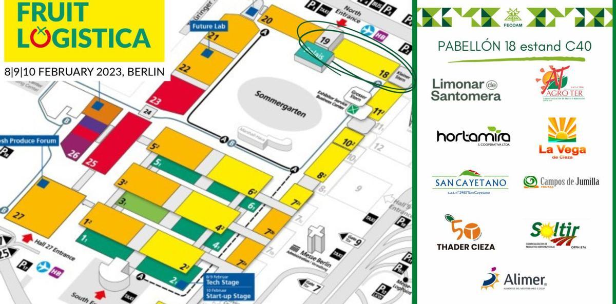 Plano de la feria. | L.O.