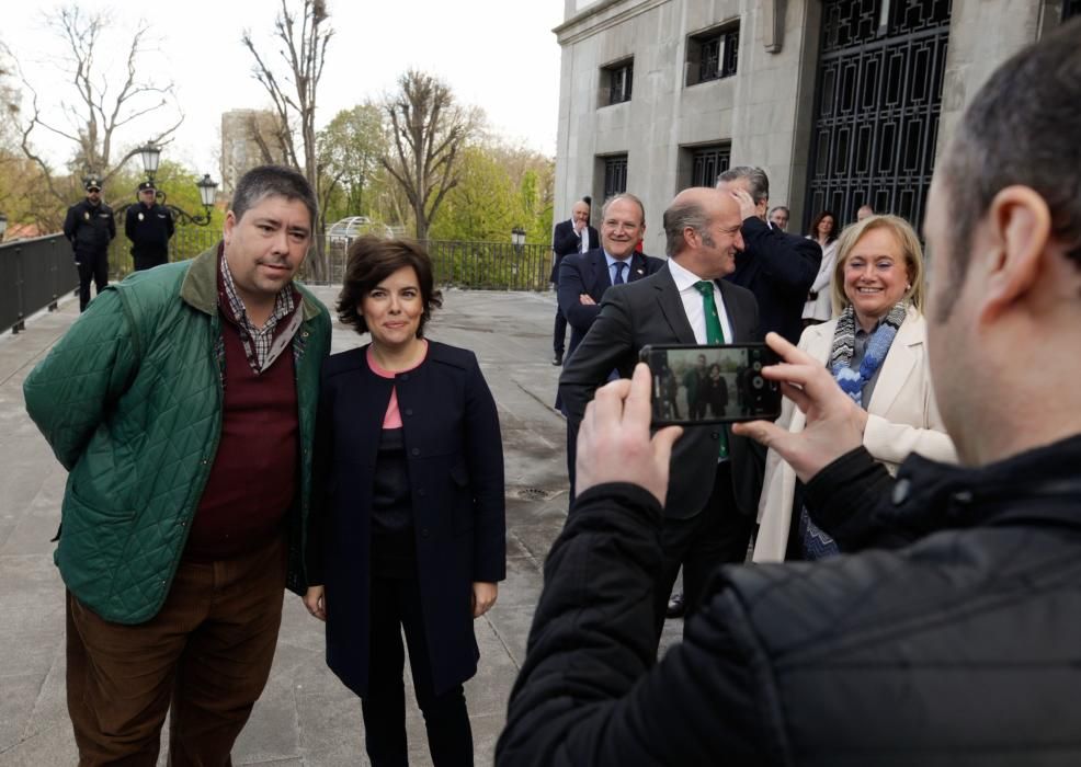 Toma de posesión de Mariano Marín como delegado del Gobierno en Asturias