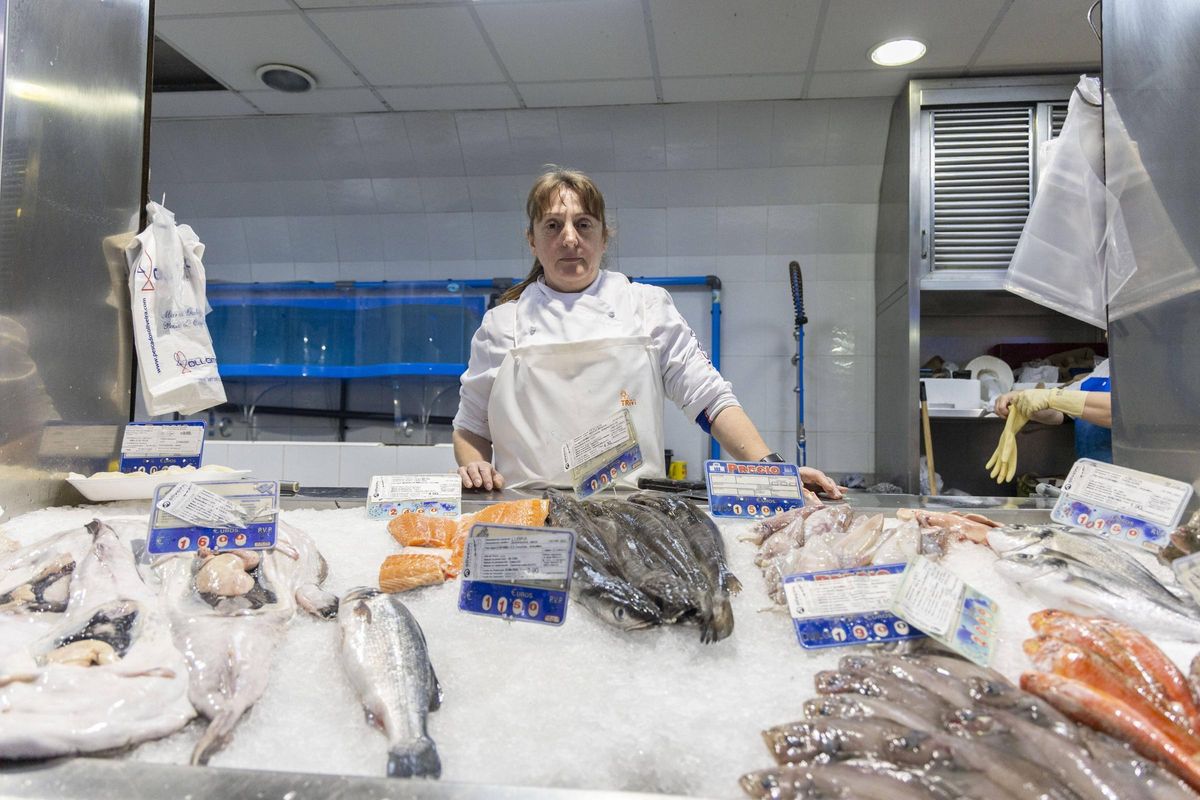 Marisol Reboiras, de la Pescadería Ollomol