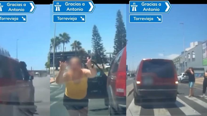 Persecución en Torrevieja tras una maniobra temeraria: acaba atropellando un carrito de bebé