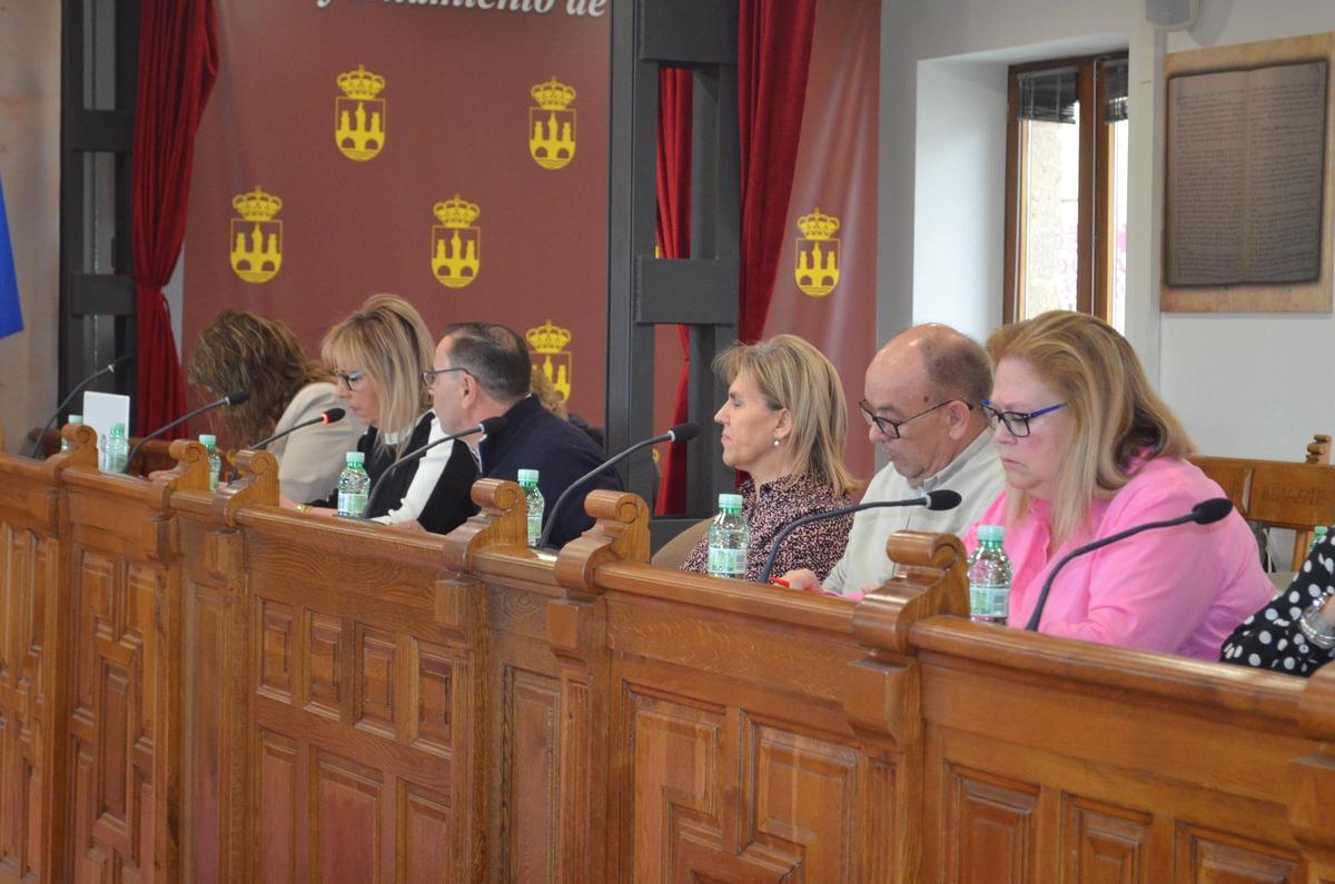 Concejales del Grupo Municipal del PSOE en Benavente. / E. P.
